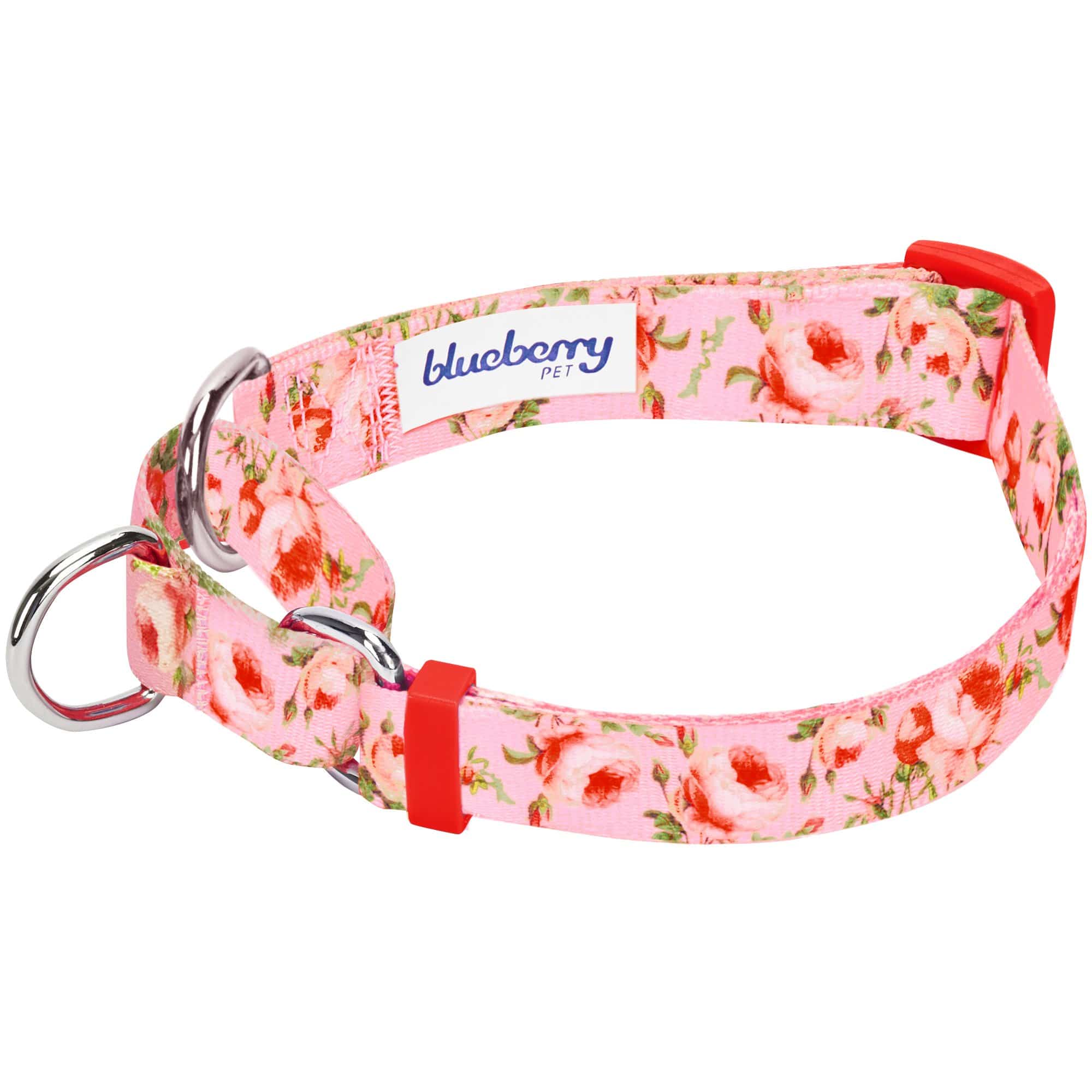 Blueberry Pet - Wholesale Pet Collar - Dog - Petal Paws Floral Martingale Safety Training Dog Collar7
