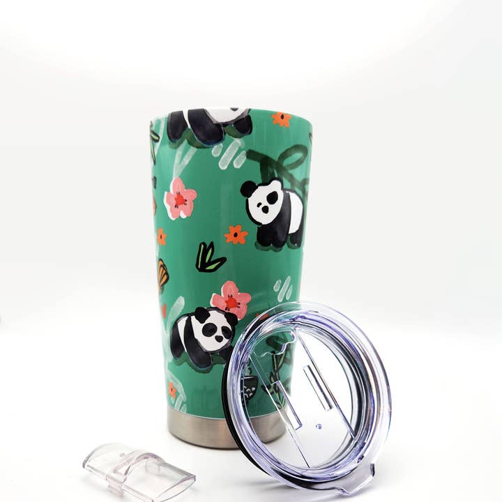 Brightspot Design - Wholesale Insulated Mug/Tumbler - Panda Tumbler