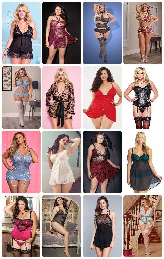 Lingerie Mart - Wholesale Lingerie Set - Women's - PLSPAK10 - 'Plus Size' Lingerie Package - Ships in 1 Day!1