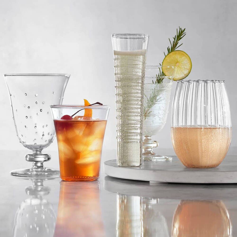 IWA Wine Accessories - Vente Flûtes de champagne - Nouveau set de 6 flûtes Mardi Gras #151943