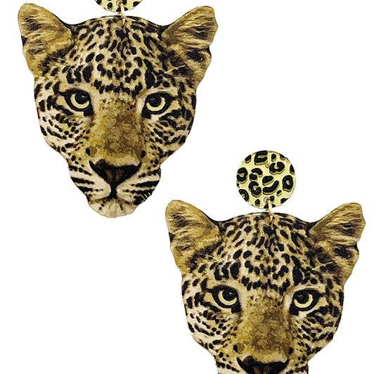 As Shown Leopard Drop Earring for wholesale on Faire0