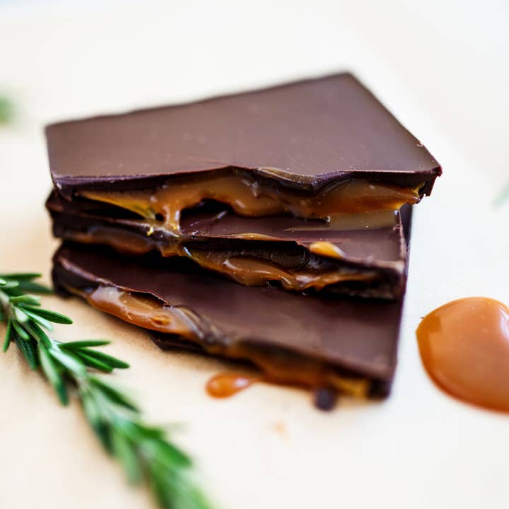Wildwood Chocolate - Wholesale Chocolate Bar - Rosemary Caramel2