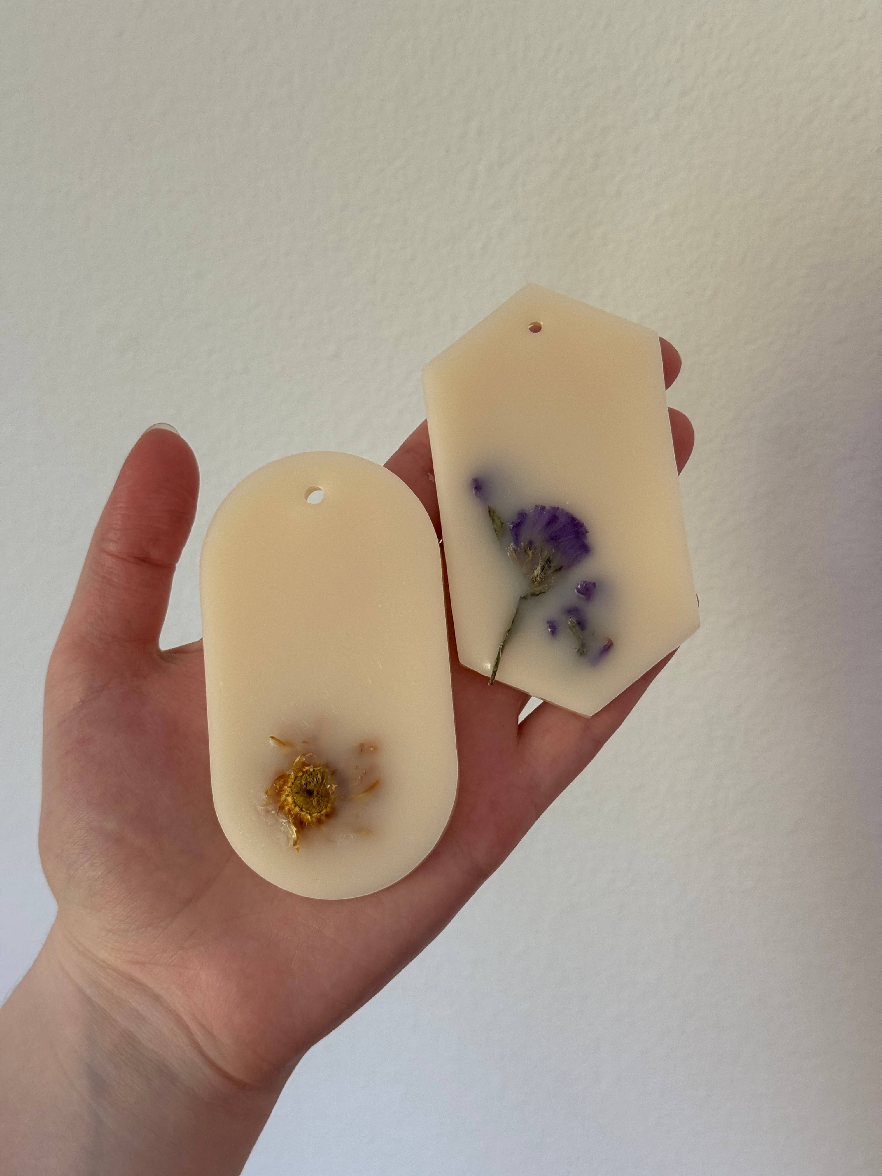 Dasho Shop - Vente Sachet parfumé - Sachet parfumé en cire de soja avec fleurs séchées aléatoires5