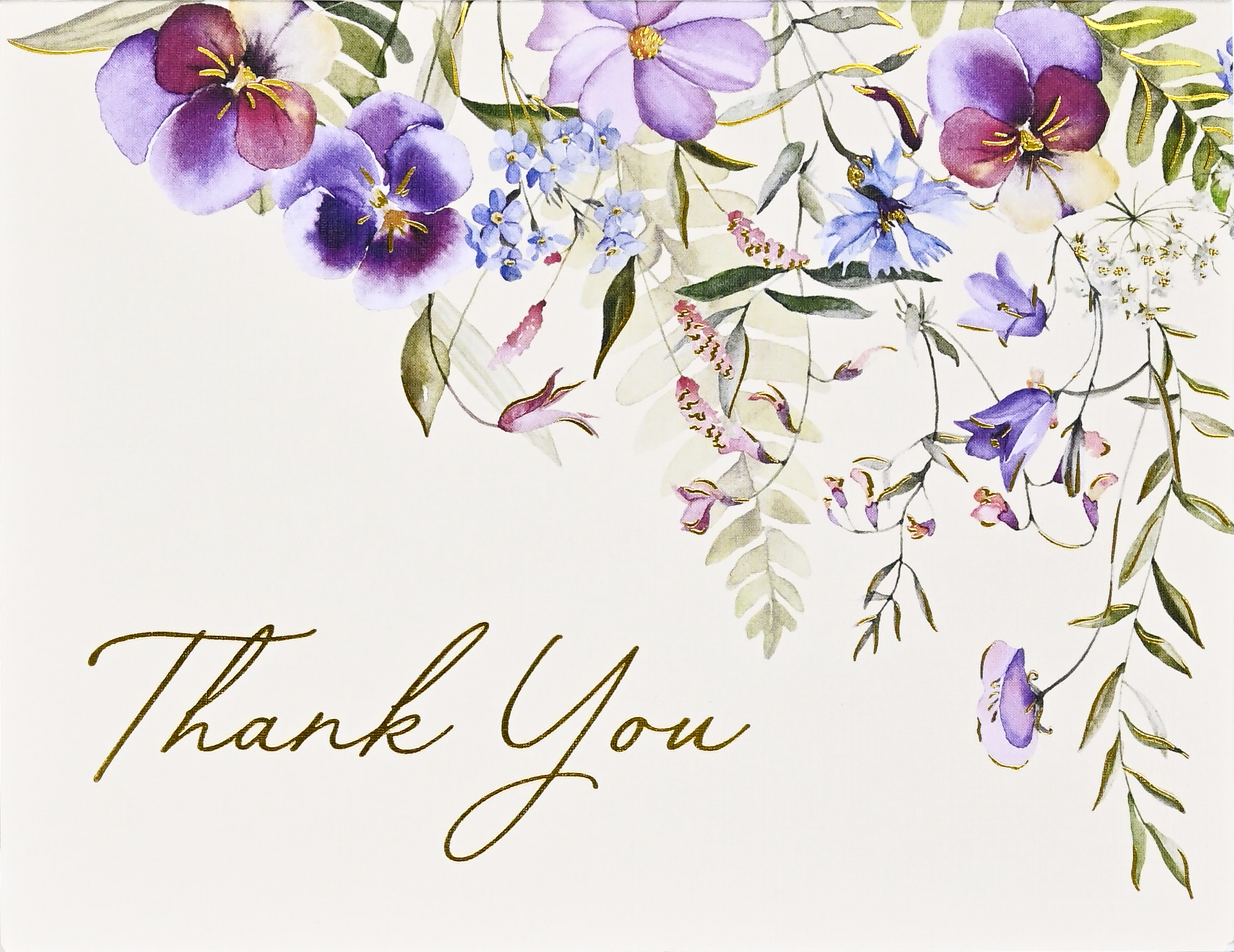 Peter Pauper Press - Wholesale Stationery/Notecard Set - Wildflowers Premium Thank You Note Cards4