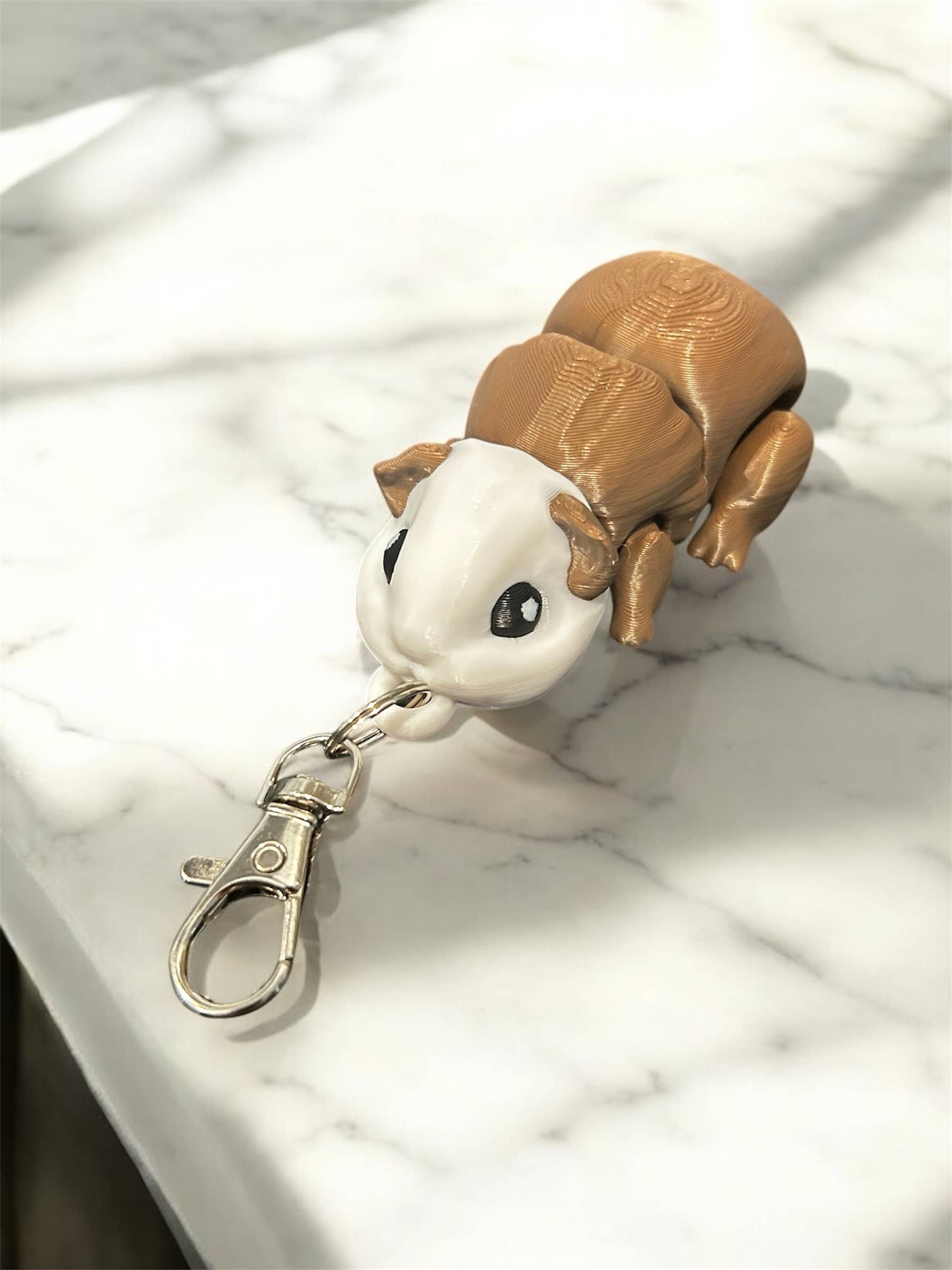 3D in Paradise - Vente Porte-clés – unisexe - Porte-clés cochon d'Inde suspension de sac pince homard0