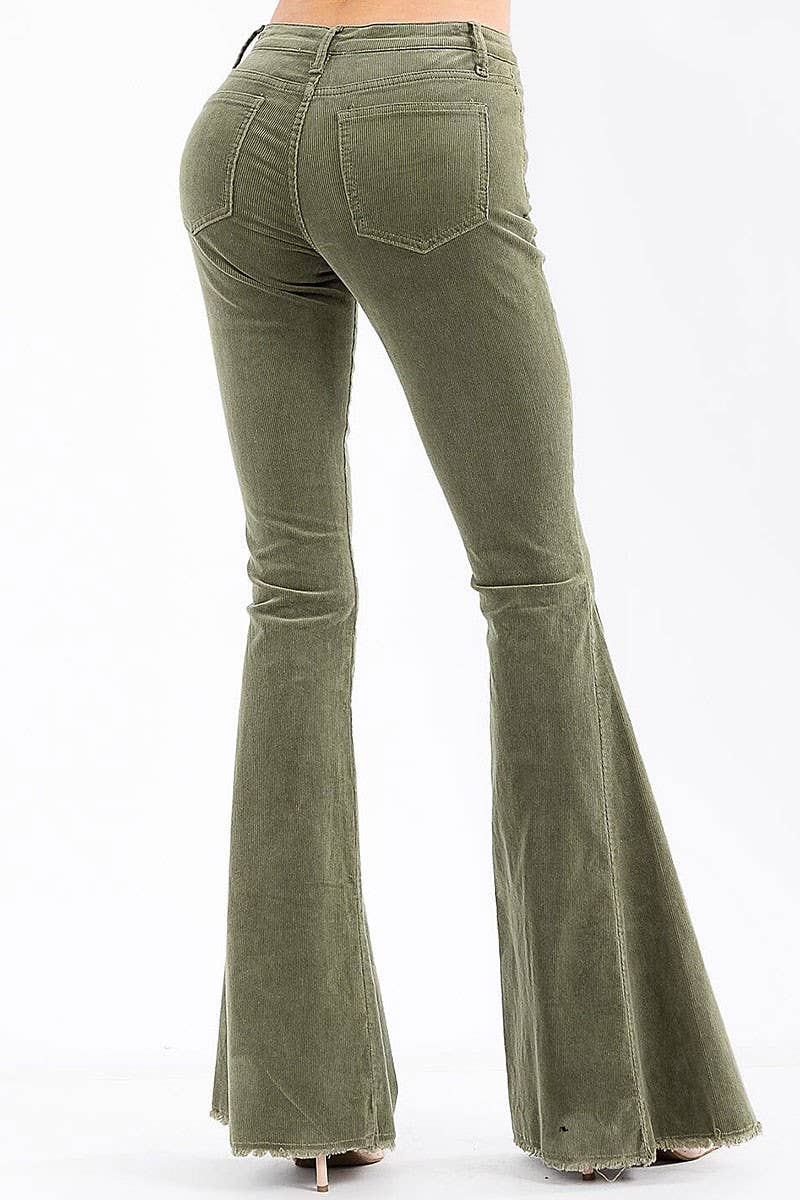 ROUSSEAU – Engroshandel Bukser - Dame – BUKNAPPER LOMMER BELL-BUKSEFLØJLSBUKSER5