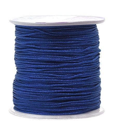 Mandala Crafts – wholesale Craft supplies – Mandala Crafts Nylon Satin Cord, Rattail Trim Thread for Chinese Knotting, Kumihimo, Beading, Macramé, Jewelry Making, Sewing18