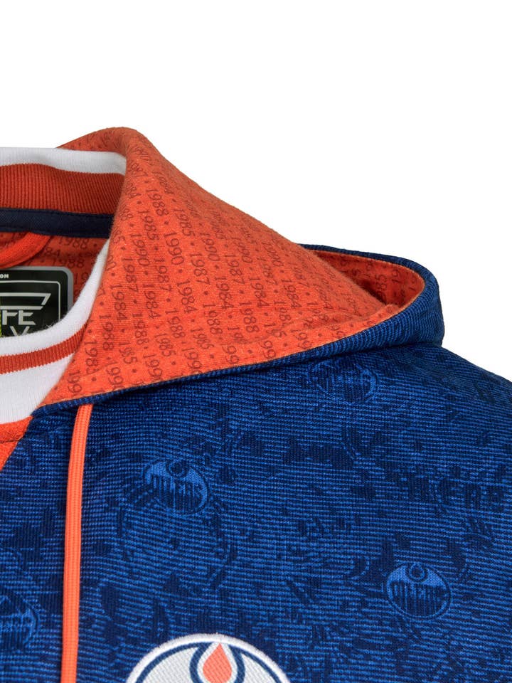 FE - Wholesale Hoodie - Men's - Edmonton Oilers Crew Neck Hoodie4