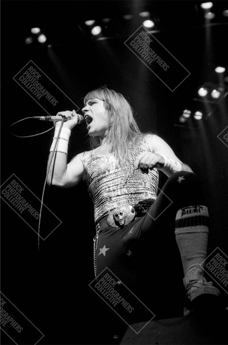 Rock Photographers Collective - Wholesale T-Shirt (Graphic) - Women's - Bruce Dickinson, Iron Maiden live AP Women's T-Shirt1