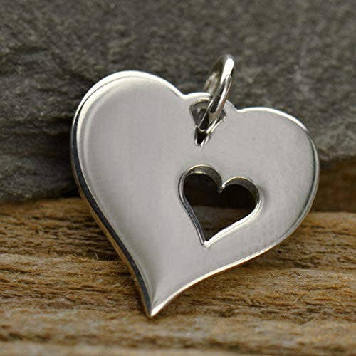 A Charmed Impression - Wholesale Halskettinghanger - Herdenkingsketting • Sympathiegeschenken voor vrouwen • Zilver • Verlies van echtgenoot, ouder, baby • Miskraam, Miskraam, Verdriet • Herinneringsjuwelen • Mama, papa, grootmoeder • Ik draag je hartbedeltje