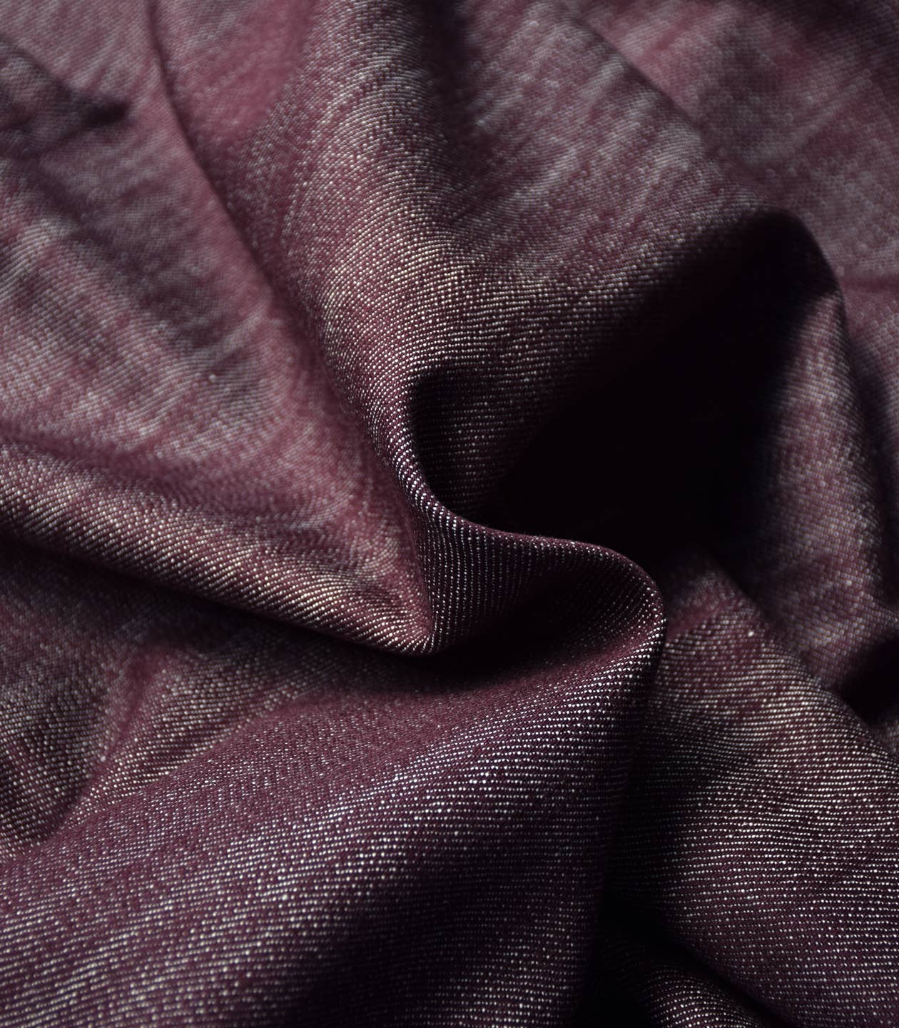 COUSETTE - Wholesale Fabric - Mahogany Denim Fabric3