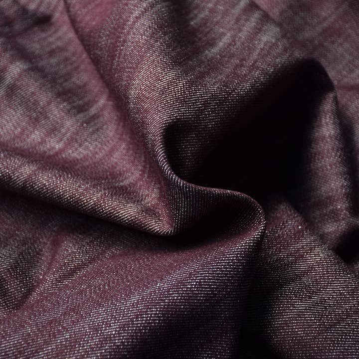 COUSETTE - Wholesale Fabric - Mahogany Denim Fabric3