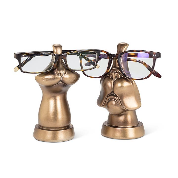 Abbott – wholesale Eyewear cases & holders – Women's – Cat Face Eyeglass Holder-Bronze-6"H-16923