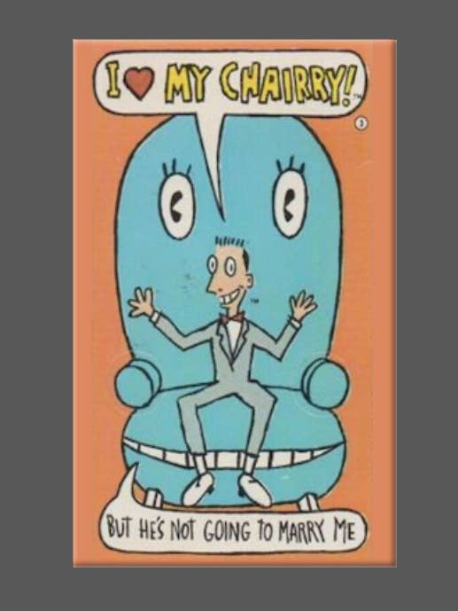 Pee Wee Herman, Magnet, Button, Mirror, Fridge, Chairry for wholesale by Ba Ba Buttons