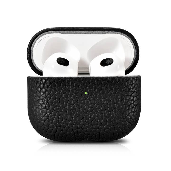 CairPods - Wholesale Earphone/Headphone Case - Unisex - Genuine Leather Pebble Series AirPods 3 Case