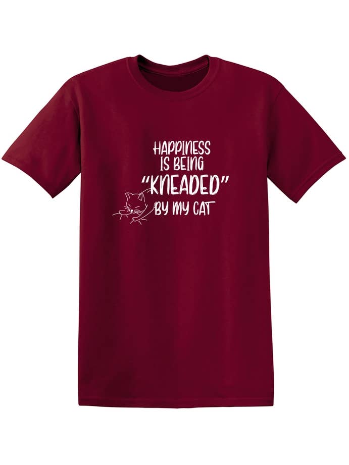 Feelin Good Tees - Wholesale Screen Printed T-Shirt - Unisex - Happiness is Being "KNEADED"13