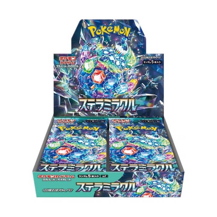 Pokémon TCG: Karmesin & Purpur Sternenwunder Booster-Box für den Großhandel von DISTREAM OU