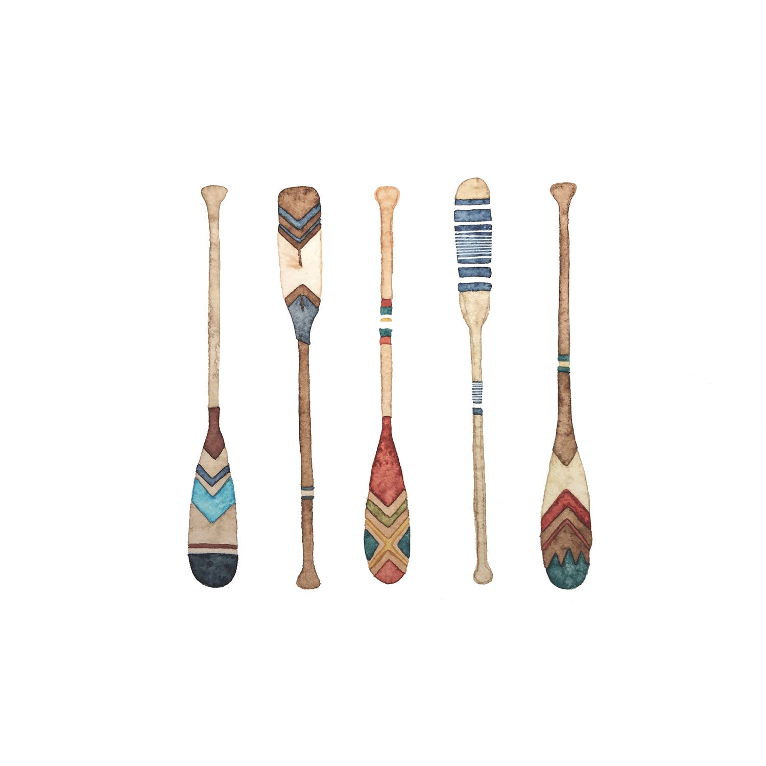 Studio Miller – Engroshandel Kunsttryk – Nautisk Båd Åre Eventyr Udendørs Akvarel Art Print1