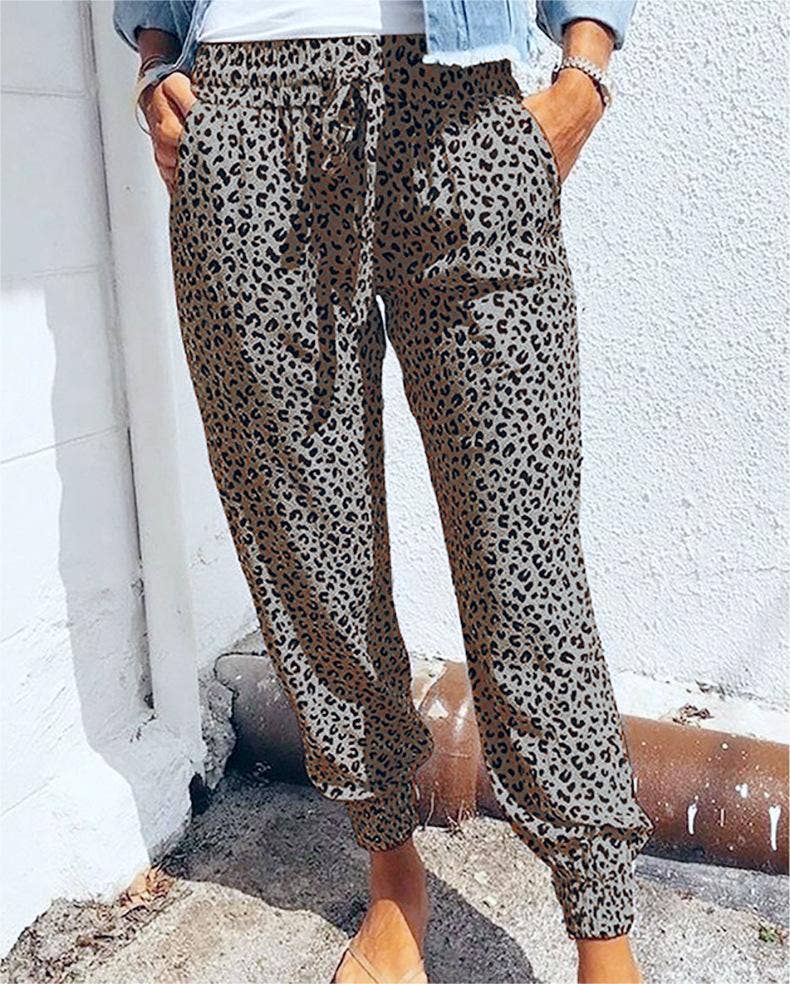 Rosa Clothing - Wholesale Pants - Women's - Casual Leopard print Leggings slacks pants5