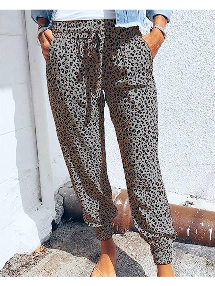 Rosa Clothing - Wholesale Pants - Women's - Casual Leopard print Leggings slacks pants5
