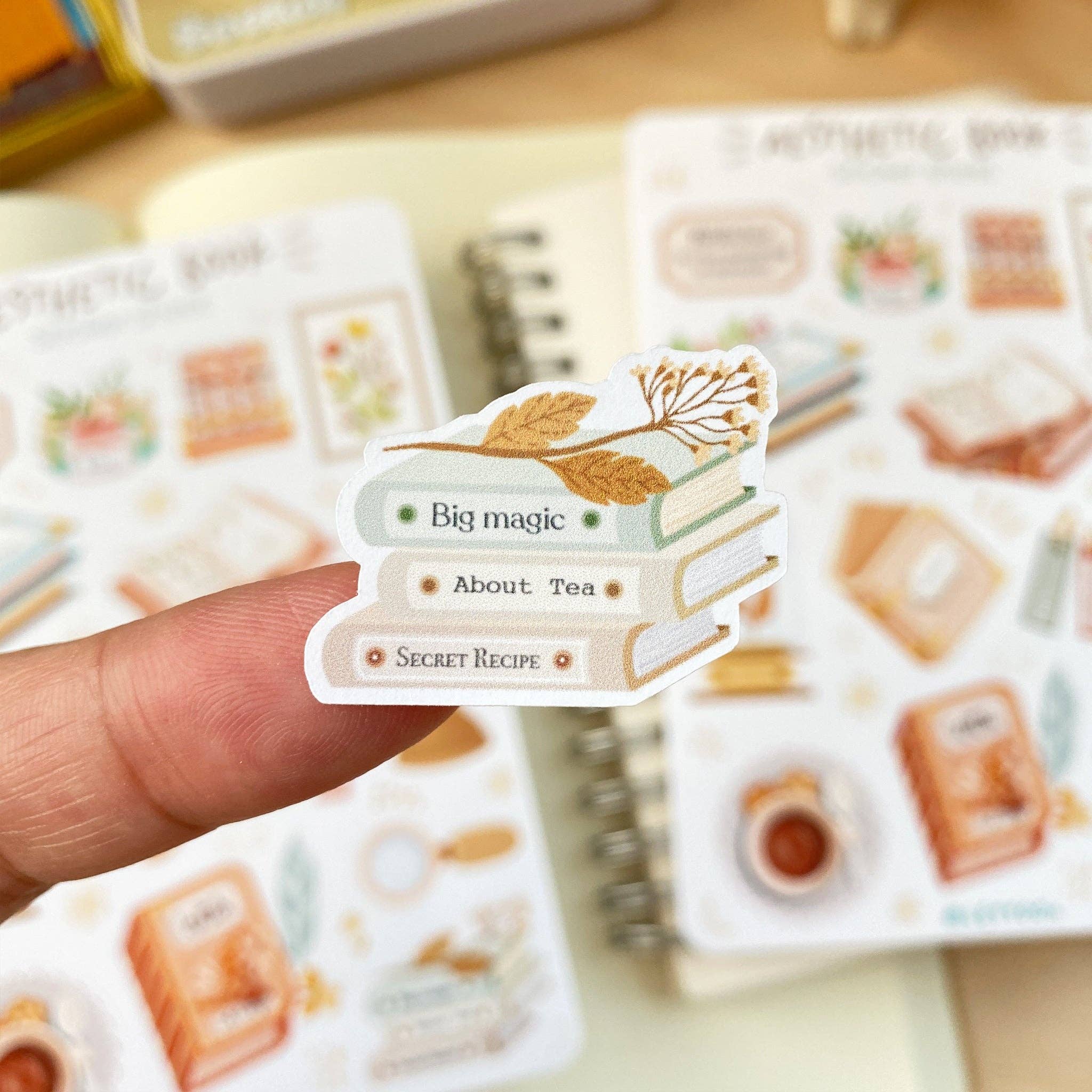 Lettoon - Wholesale Sticker - Sticker Sheet - Aesthetic Book6