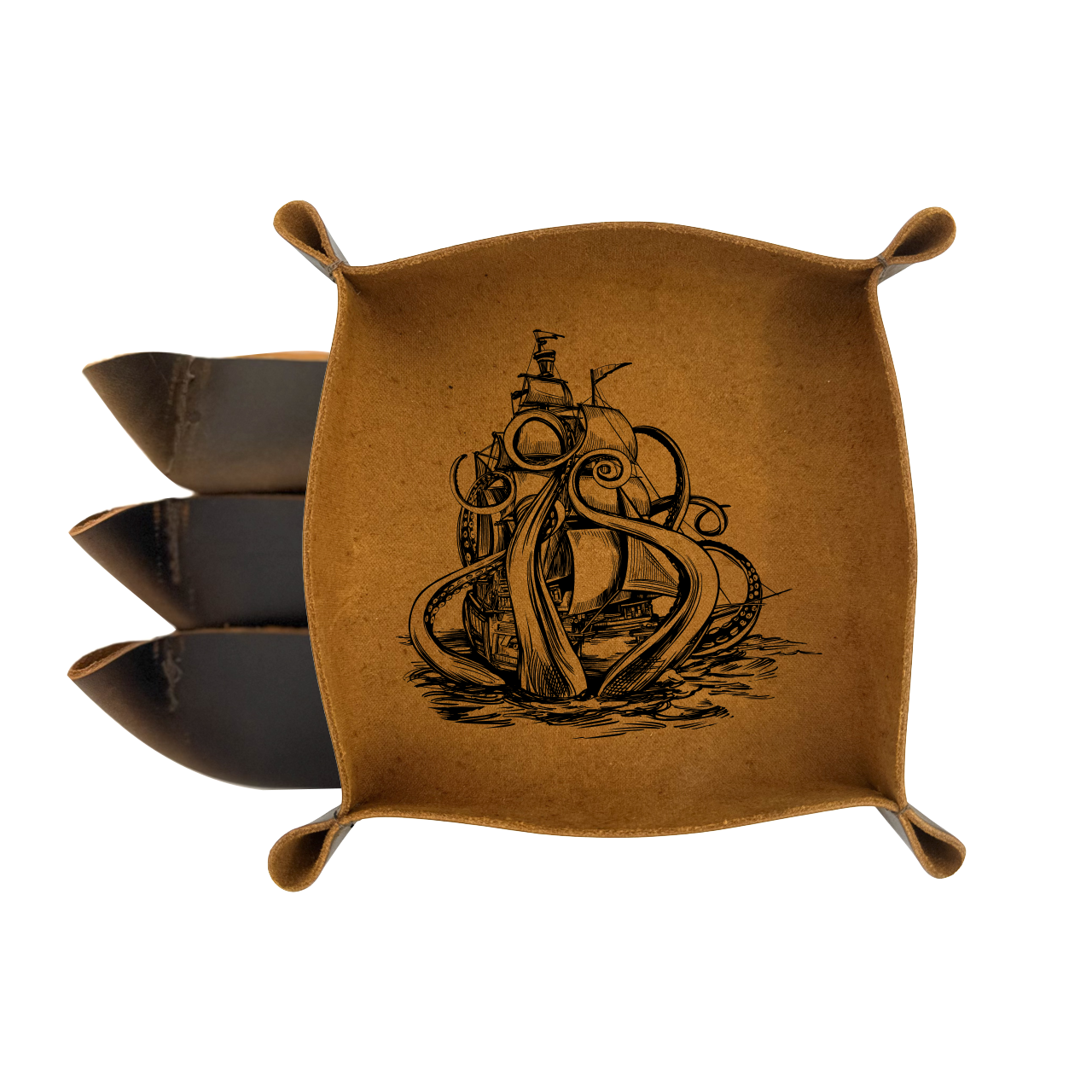 Zootility - Wholesale Decorative Tray - Leather Catch-All1