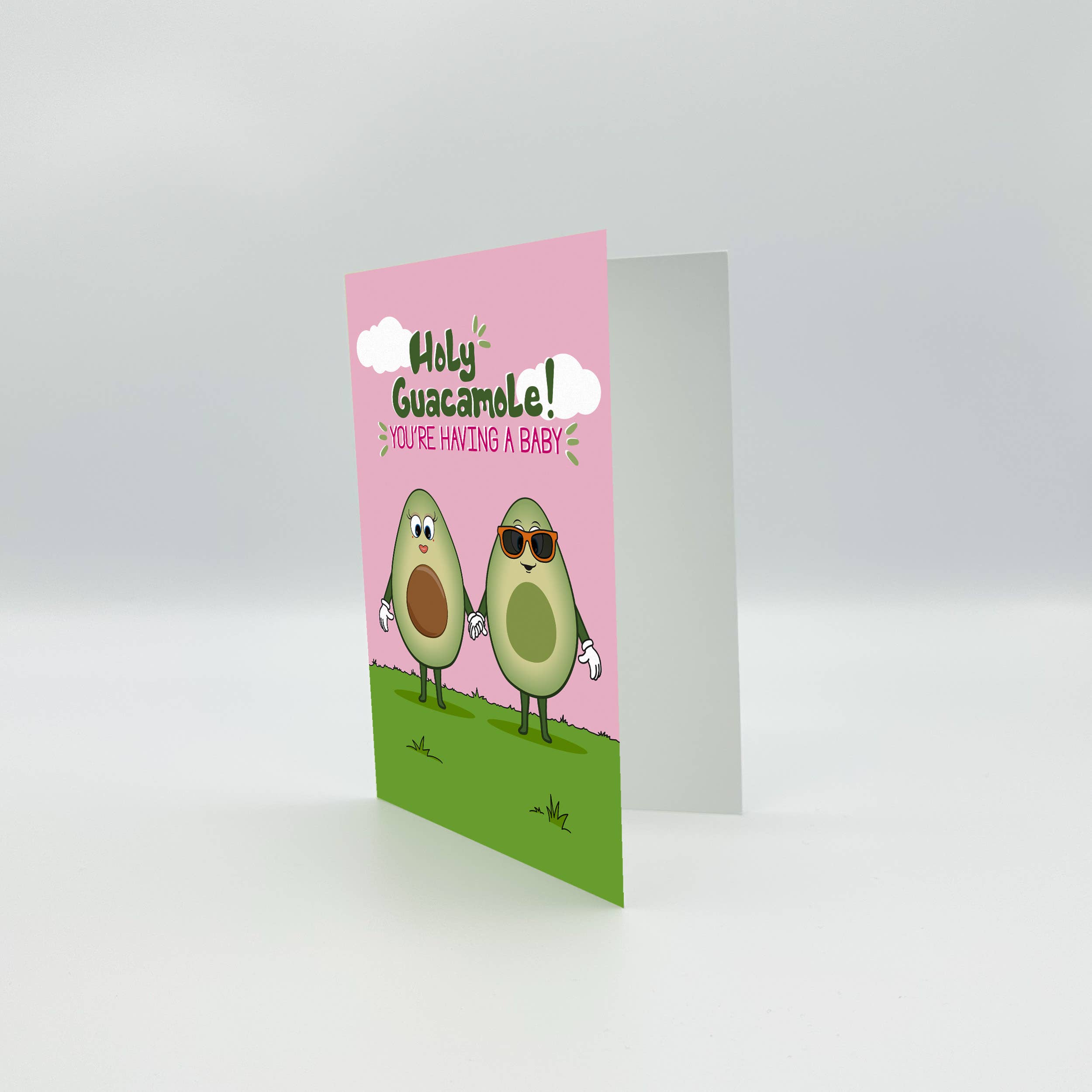 Shannon Segelsky Creative - Wholesale Baby Card - Holy Guacamole! You're Having a Baby - Baby Shower Card3