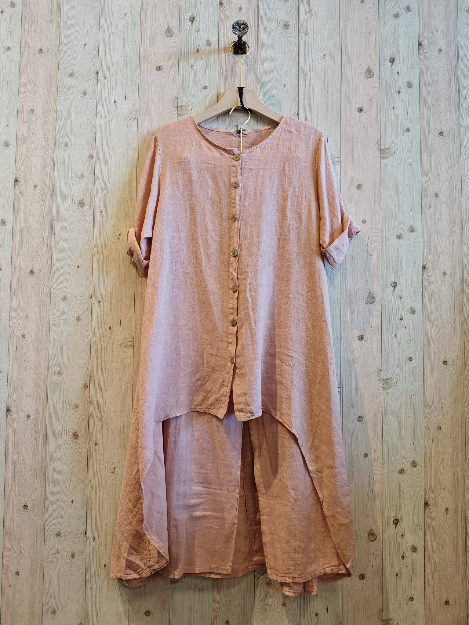 Linen & More – wholesale Top & pants set (NOT Loungewear) – Women's – REF 17261 SET BLOUSE AND LINEN PANTS 100%10