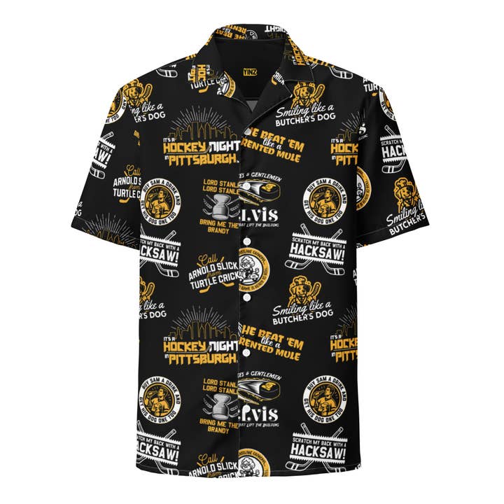 Chemise à boutons Mike Lange-isms pour la vente par Yinzylvania