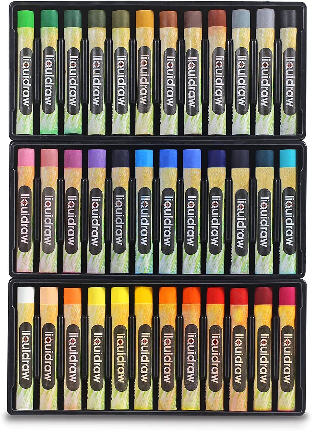 Liquidraw – wholesale Pastels – Liquidraw Oil Pastels Super Soft Water Soluble For Art, 36 Colours Watercolour Blending Oil Pastels Crayons Set For Artists, Students, Kids, Drawing, Sketching & Painting2
