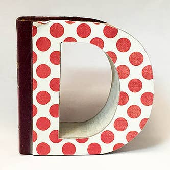 Mini Bokstav D för wholesale av The Letter Lounge