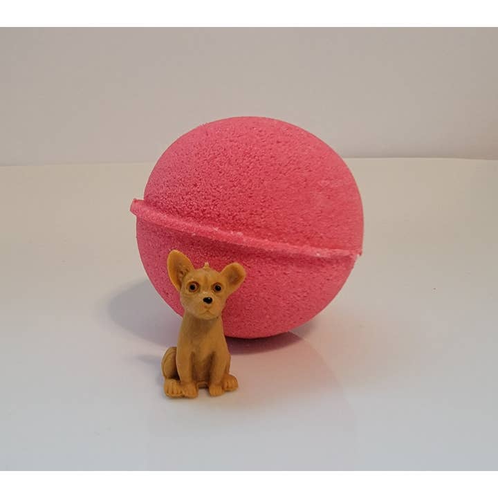 Fizz Bizz - Wholesale Bath Bomb/Fizz - Watermelon Scented Bath Bomb With Puppy Dog Toy Inside