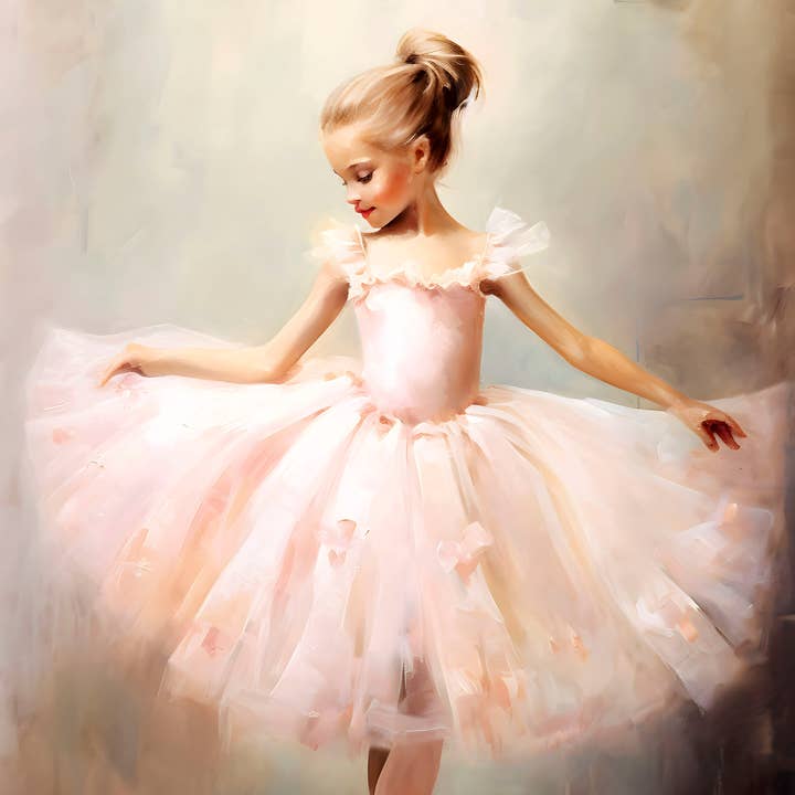 Little Ballerina Decoupage Rice Paper - A3+ - for Crafts for wholesale by Craft Kreatively