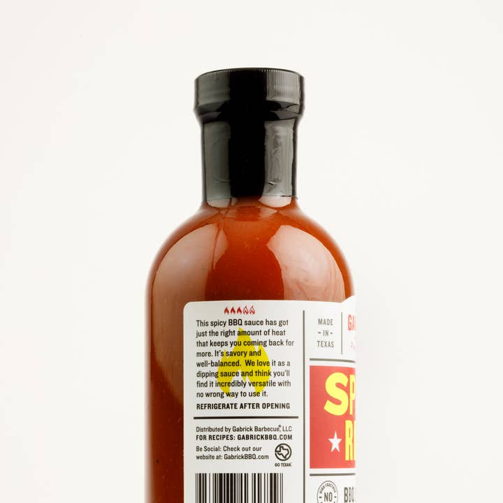 Gabrick BBQ Sauce Co. | Texas BBQ Sauce - Wholesale BBQ sauce - Spicy Red BBQ Sauce1