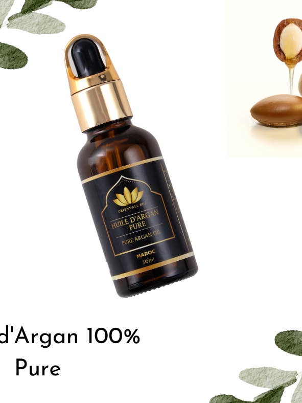 100% PURE ARGAN OIL (30 ML) for wholesale by Orient-All Bio
