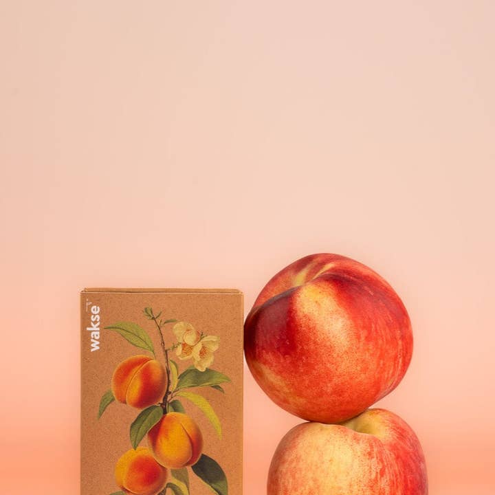 wakse – wholesale Eyebrow razor/shaper – Match Box Facial Wax Strips - Peach3