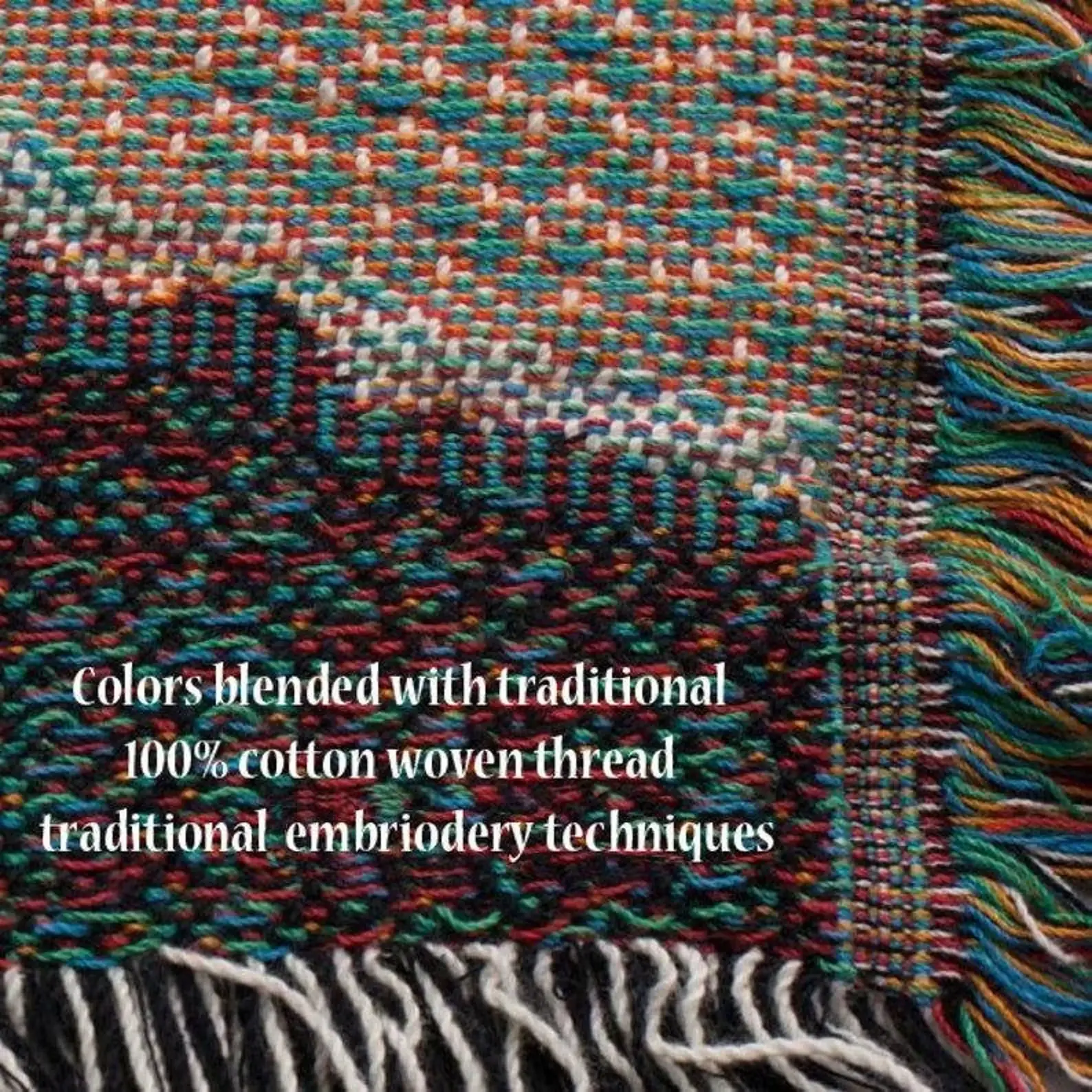 Blue Lucky Evil Eye Dragonfly Woven Afghan Blanket Tapestry Throw for wholesale on Faire1