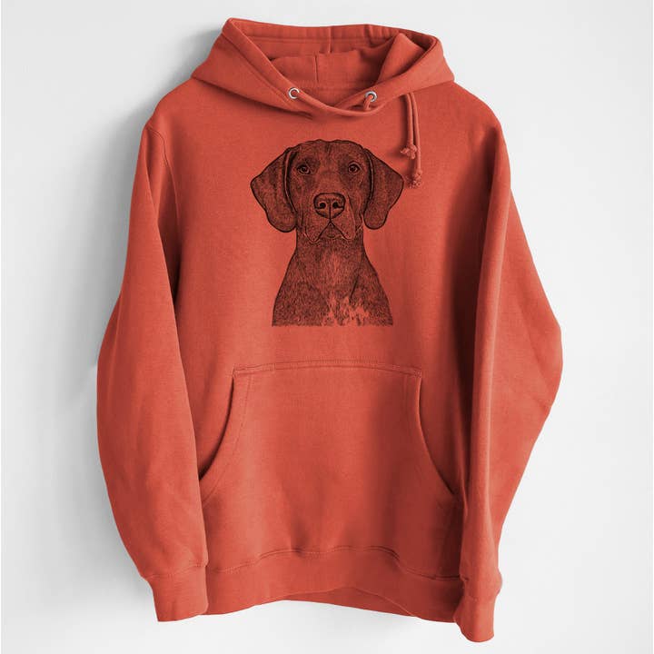 Inkopious - Wholesale Hoodie - Unisex - Lucifer the German Shorthaired Pointer- Heavyweight Fleece Hoodie3