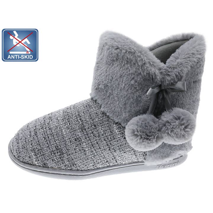 Pantofole da donna grigie Beppi-2193040 per la vendita all'ingrosso da parte di BeShoes Distribuição