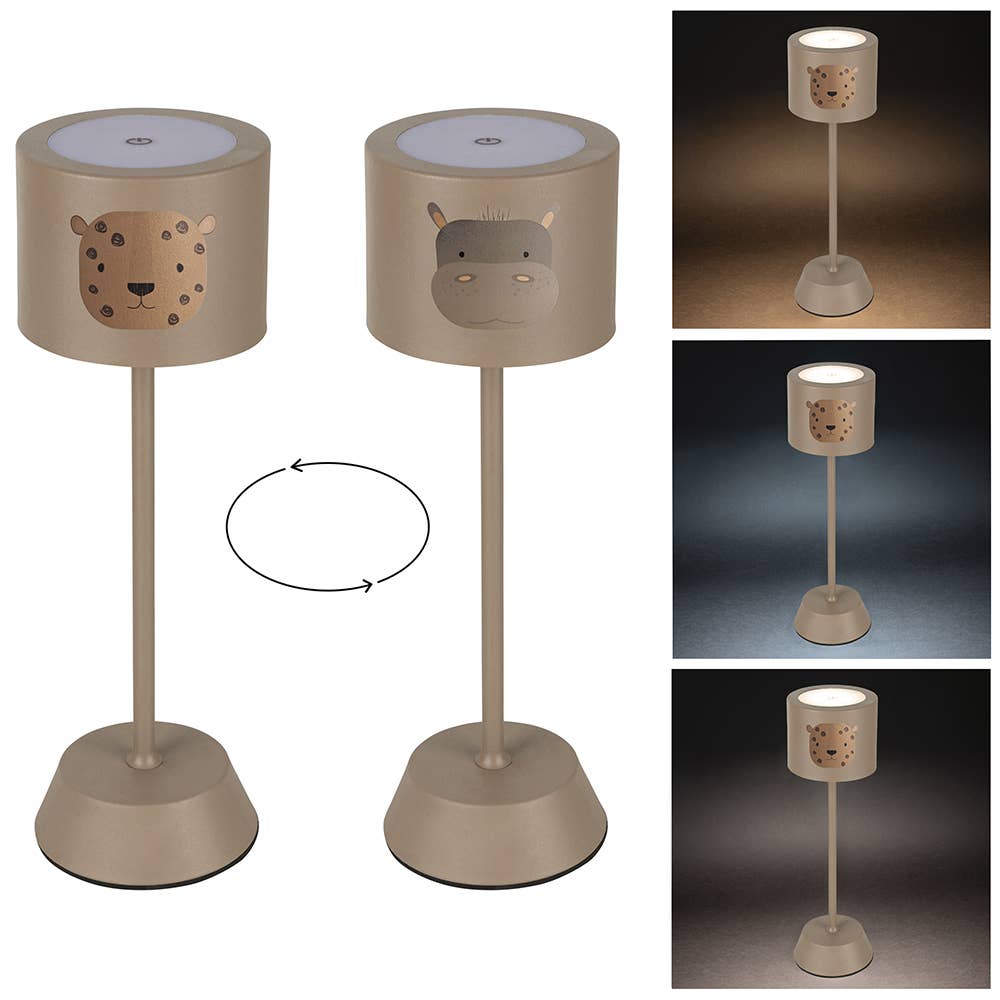 VdE Tivoli 1996 - Wholesale Accent/Desk Lamp - LES PETITES ALADINA LEOPARD/ HIPPO0