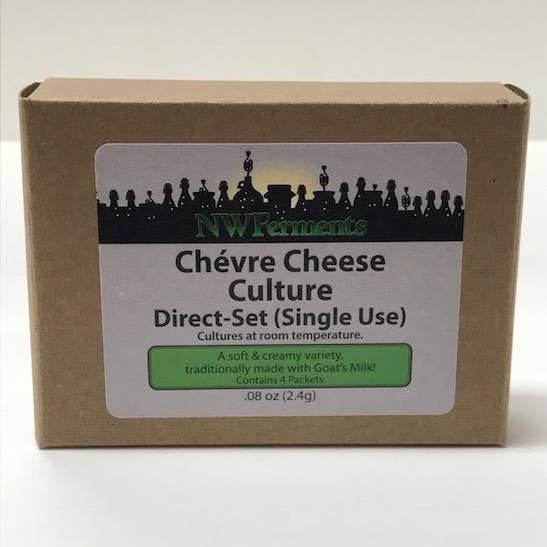 NW Ferments - Wholesale DIY Food Kit - Chèvre Cheese Starter DIY Food Kit