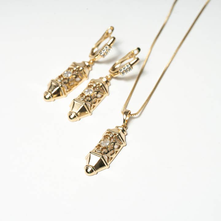 Lumineuze Noor Lantaarn Ketting Set voor wholesale door Harma