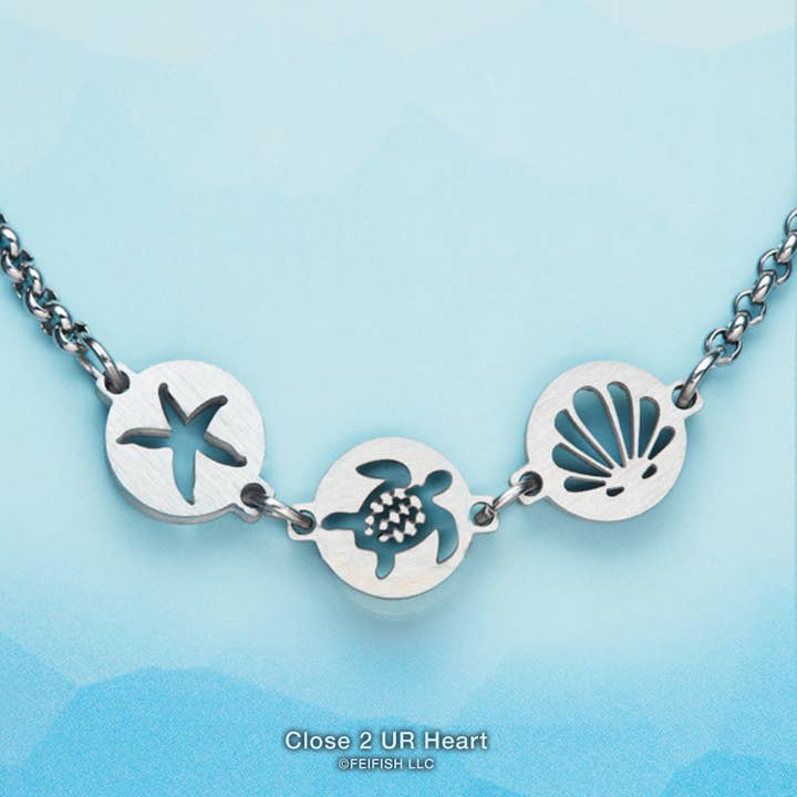Mini O Bolo Armband, Seestern, Schildkröte, Muschel für den Großhandel von Close 2 UR Heart