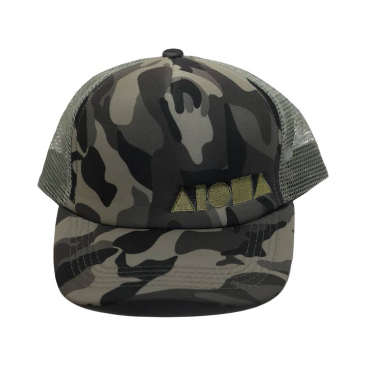 COOL CAMO Adult Subtle Curved Bill Snapback for wholesale by Soley Aloha
