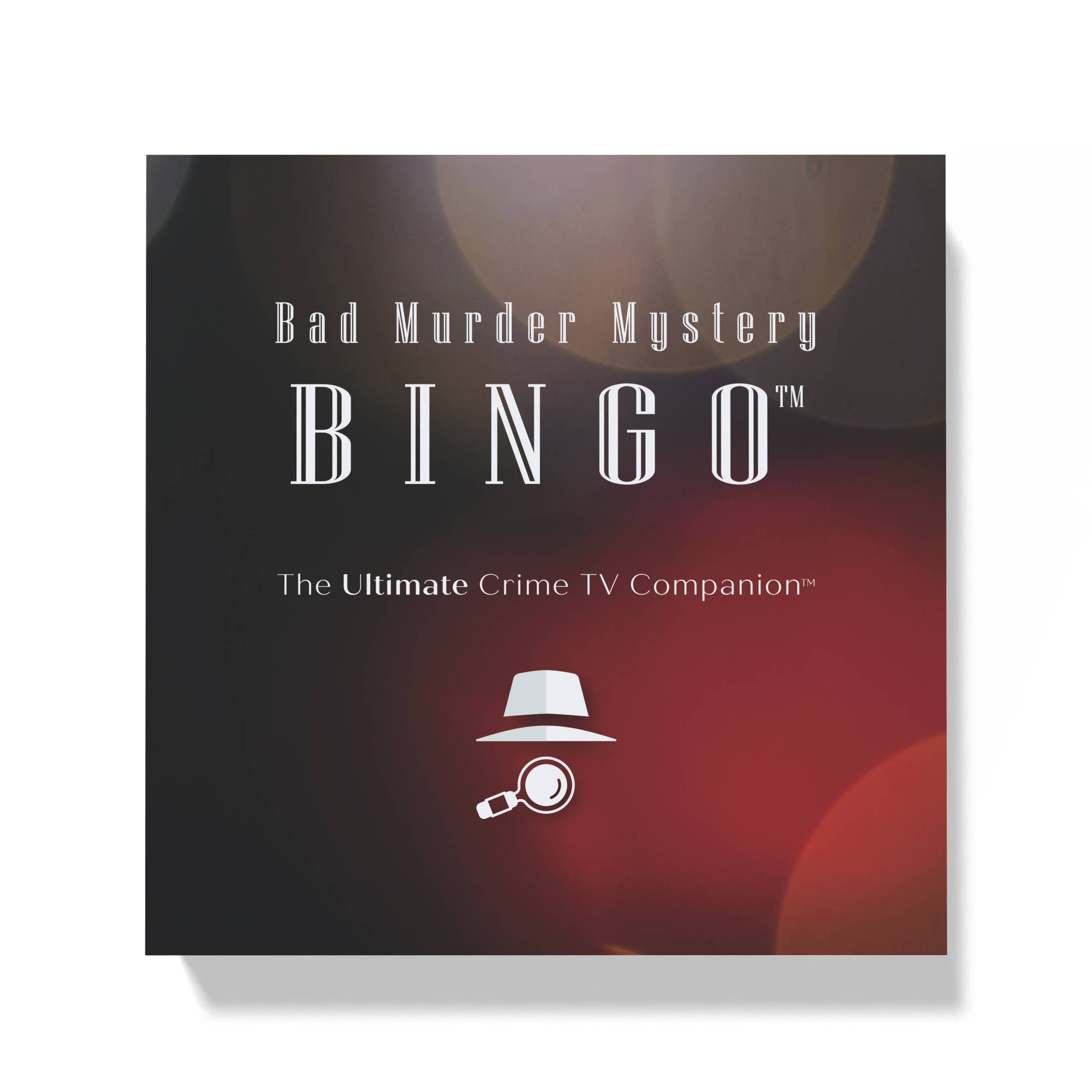 Bad TV Bingo - Wholesale Board Game - NEW! Bad Murder Mystery Bingo™ (Individual Unit)