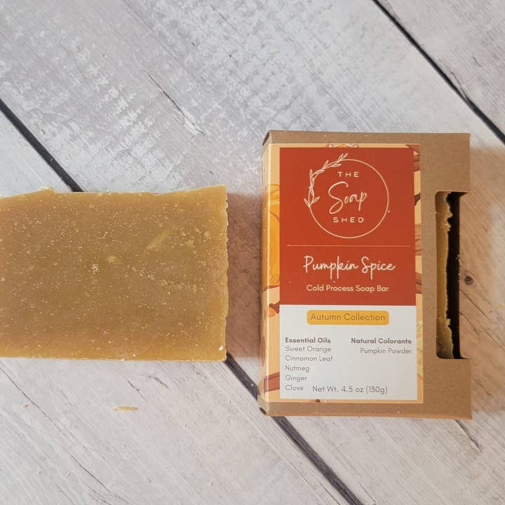 Épice citrouille pour la vente par The Soap Shed