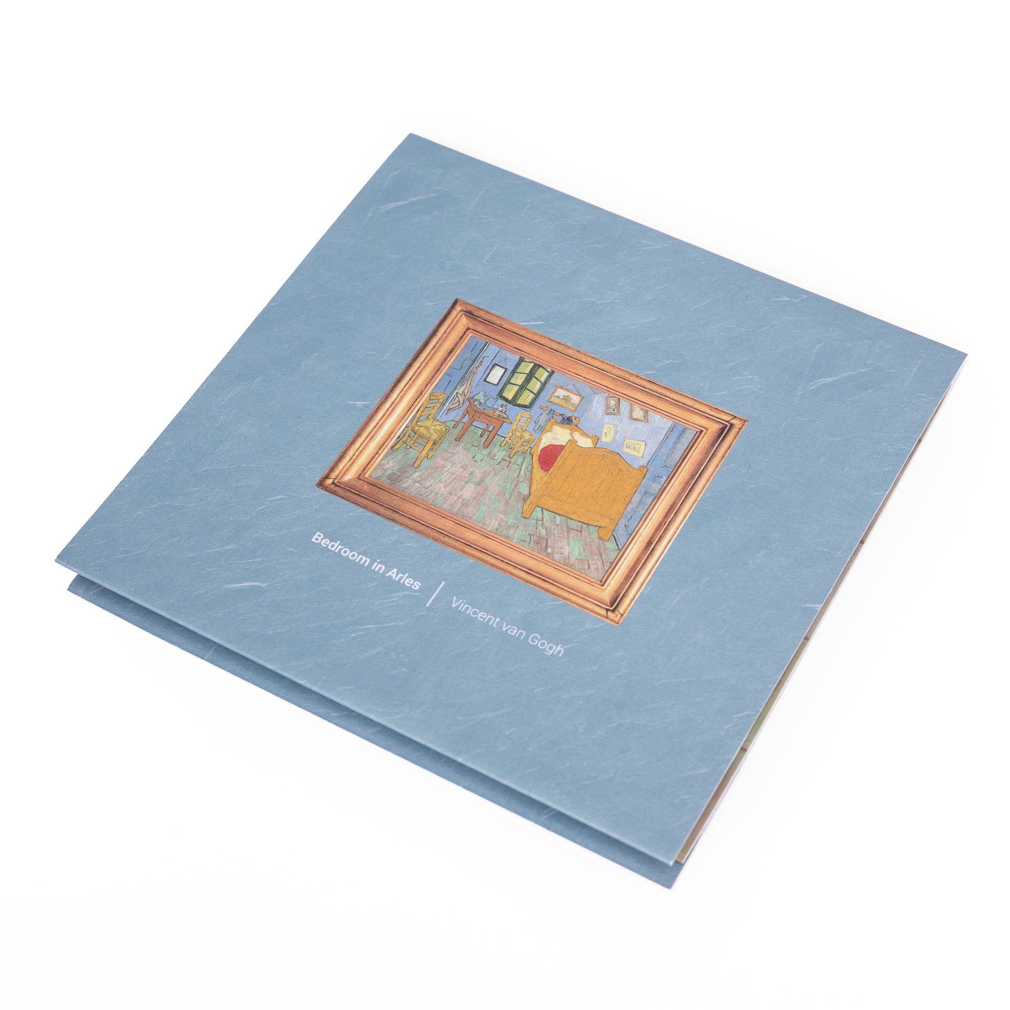 Today is Art Day - Wholesale Everyday Greeting Card - Bedroom in Arles - Van Gogh - Pop-up Card2
