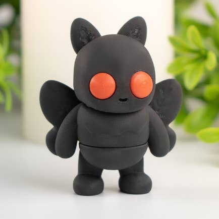 Great American Designs – wholesale Fidget toy – Kids – Articulating Baby Mothman Toy, 3D Printed0