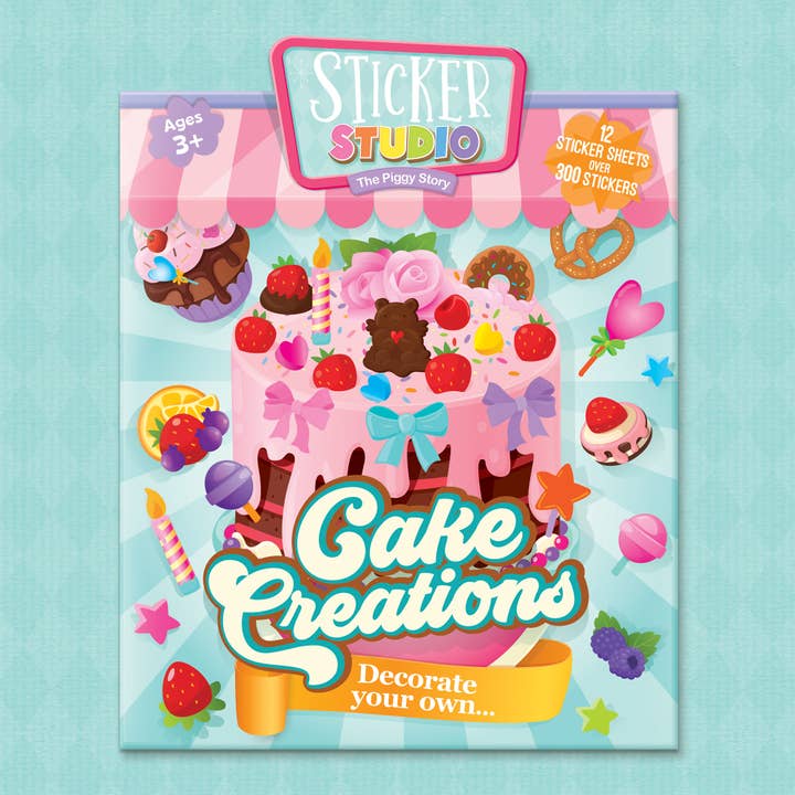 Sticker Studio | Decorate your own Cake Creations for wholesale by The Piggy Story