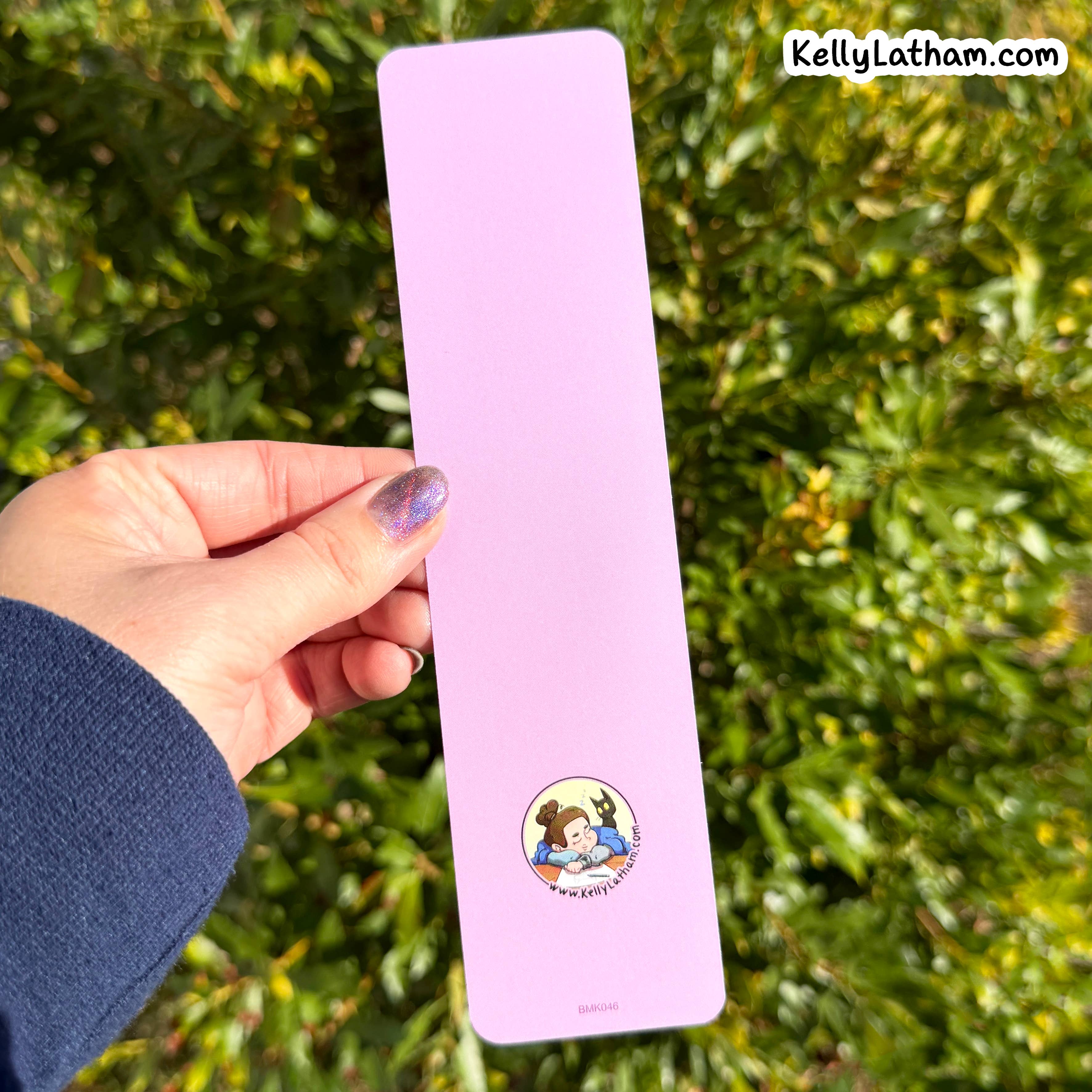 Kelly Latham Art - Wholesale Bookmark - Dinosaur Book Stack Bookmark Bookish Dinosaur Gift3